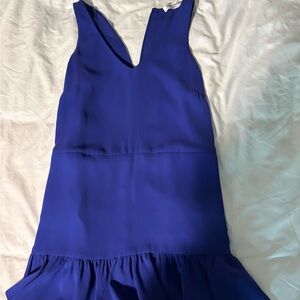 Amanda Uprichard Cobalt Blue Dress Top